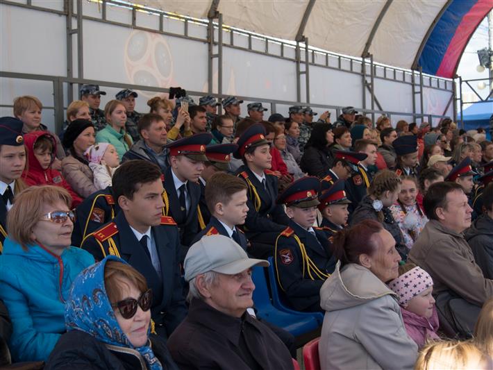 Академический ансамбль песни и пляски Росгвардии собрал овации в Чувашии