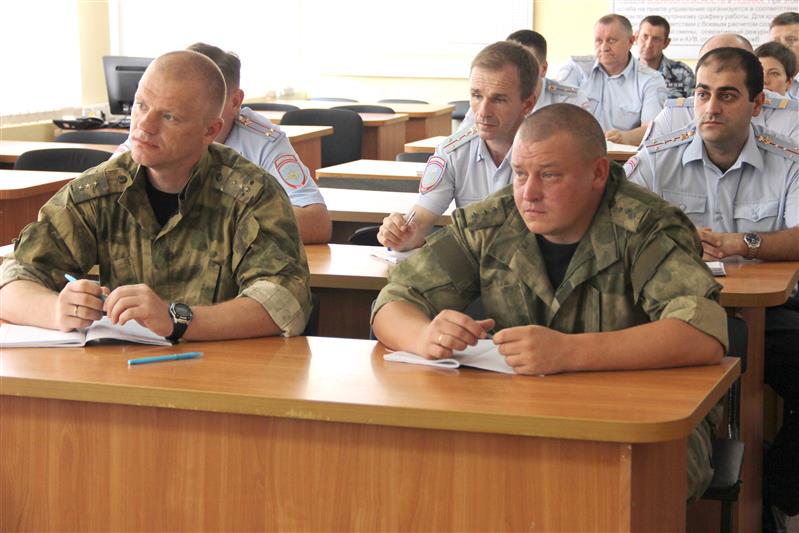 Состоялся учебно-методический сбор сотрудников дежурных служб подразделений Главного управления Росгвардии по Краснодарскому краю
