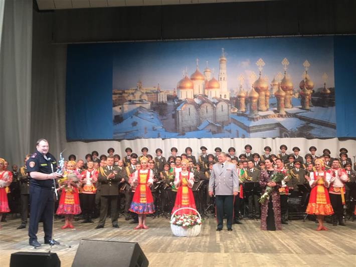Волгоградцы поздравили Ансамбль песни и пляски Росгвардии с юбилеем (фото, видео)