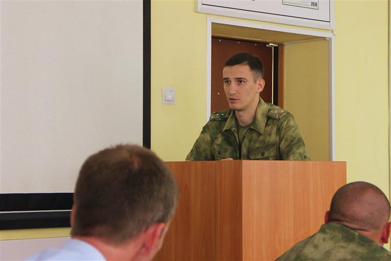 Состоялся учебно-методический сбор сотрудников дежурных служб подразделений Главного управления Росгвардии по Краснодарскому краю