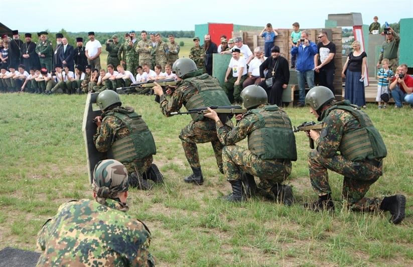 Военнослужащие саровского соединения Росгвардии принимают участие в проведении мероприятий патриотического проекта «Православный воин-2018»