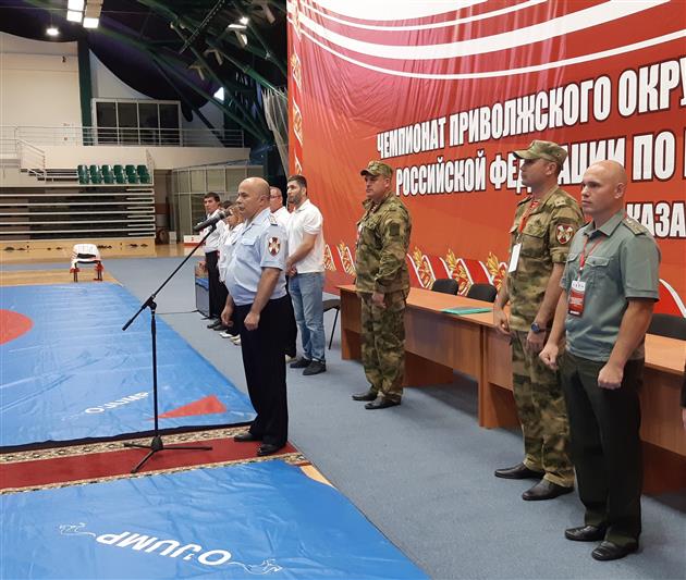 Завершился чемпионат Приволжского округа Росгвардии по комплексному единоборству (фото)