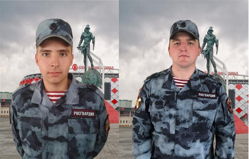 В Москве военнослужащие Росгвардии оказали помощь в спасении ребенка, застрявшего на пожарной лестнице многоэтажного дома