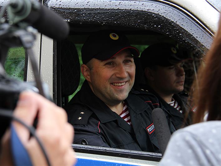 Журналисты кемеровского телеканала отправились в рейд с экипажем Росгвардии (видео)