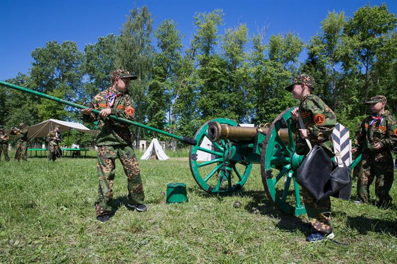 Детско-юношеский военно-патриотический лагерь «Ратники Отечества. Бородино-2018»