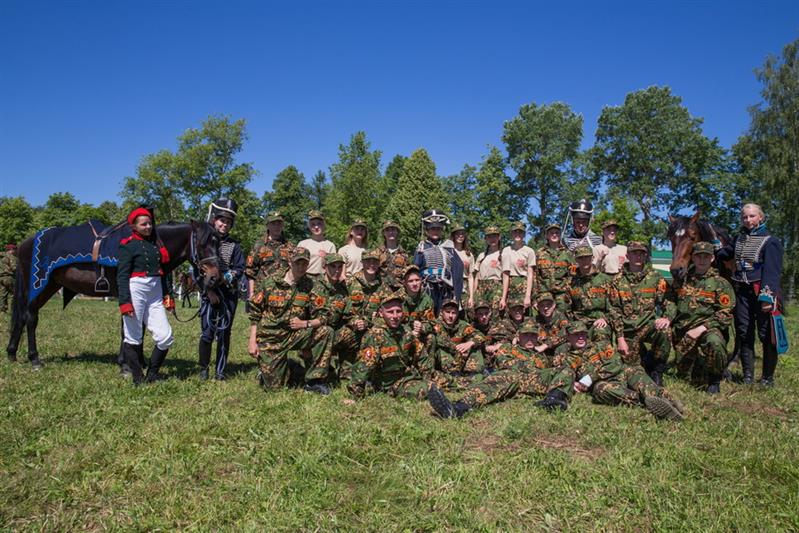 Детско-юношеский военно-патриотический лагерь «Ратники Отечества. Бородино-2018»