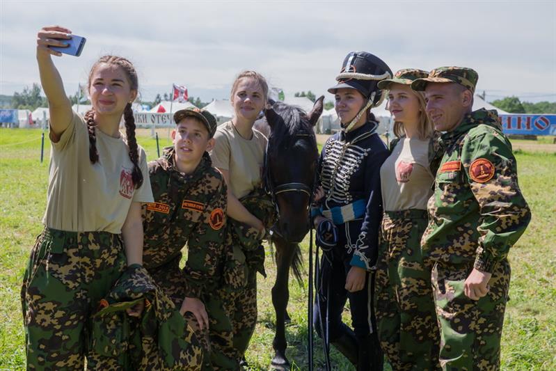 Детско-юношеский военно-патриотический лагерь «Ратники Отечества. Бородино-2018»