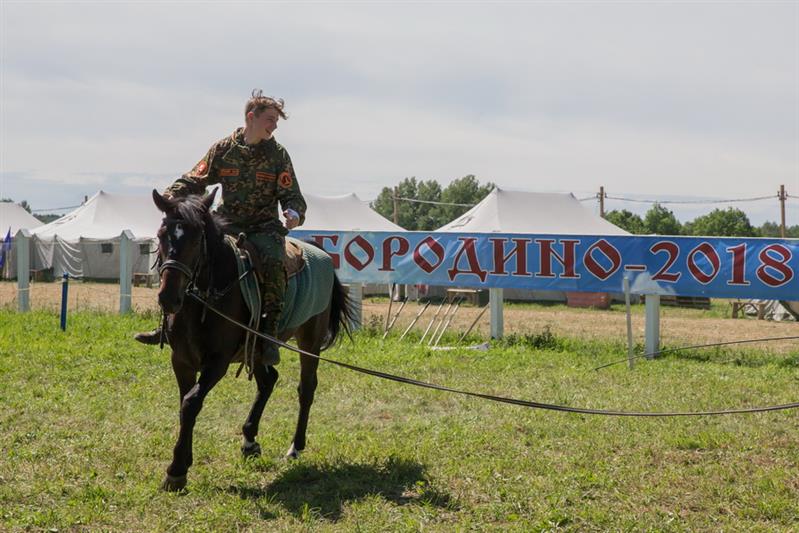 Детско-юношеский военно-патриотический лагерь «Ратники Отечества. Бородино-2018»
