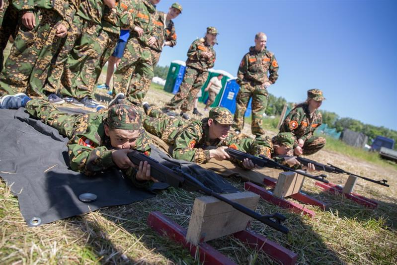 Детско-юношеский военно-патриотический лагерь «Ратники Отечества. Бородино-2018»