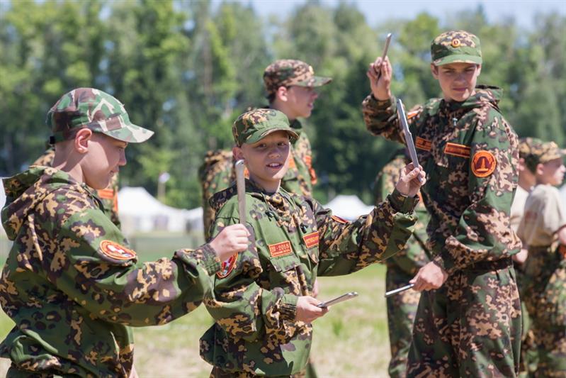 Детско-юношеский военно-патриотический лагерь «Ратники Отечества. Бородино-2018»