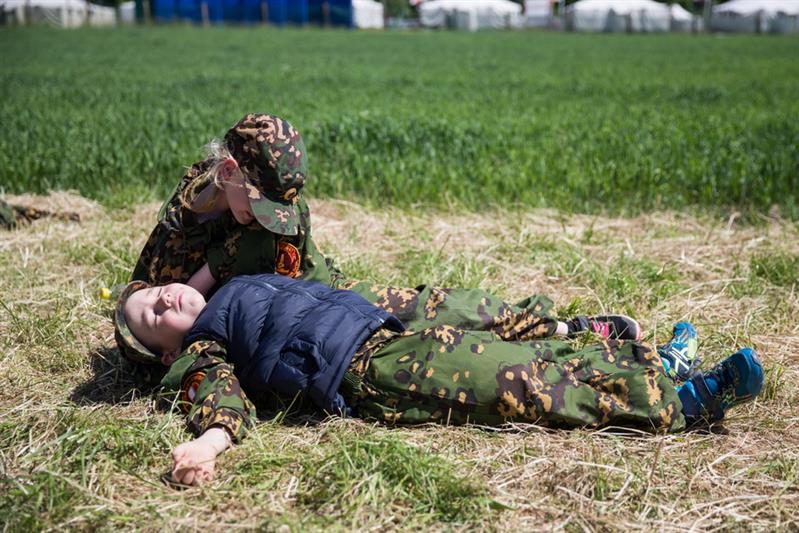 Детско-юношеский военно-патриотический лагерь «Ратники Отечества. Бородино-2018»