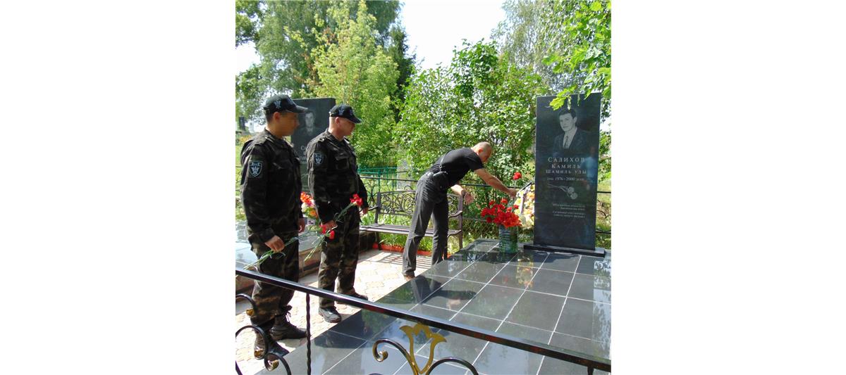 В Татарстане прошли мероприятия, посвящённые памяти офицера СОБР Камиля Салихова