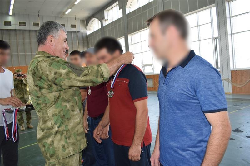 В Управлении Росгвардии по Республике Дагестан прошёл чемпионат по мини-футболу