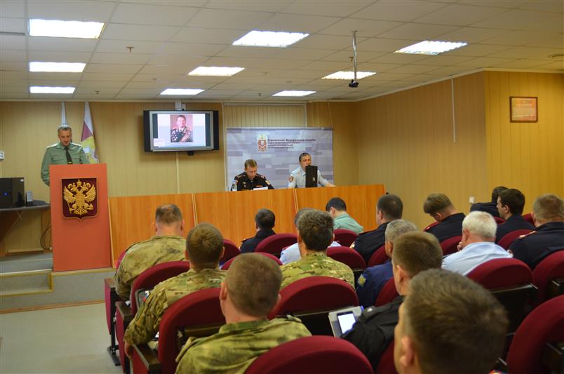 Мурманские росгвардейцы познакомились с биографией генерала армии И.К. Яковлева