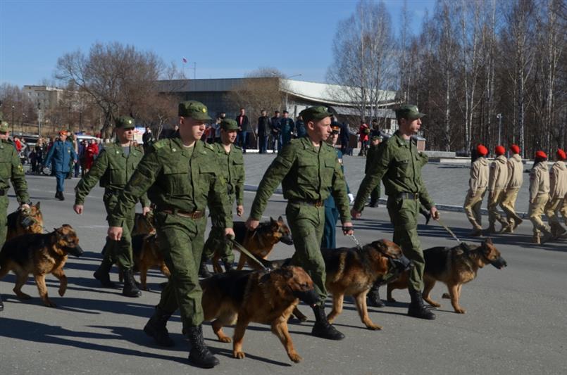 Полку по охране важных государственных объектов в городе Лесном исполняется 70 лет