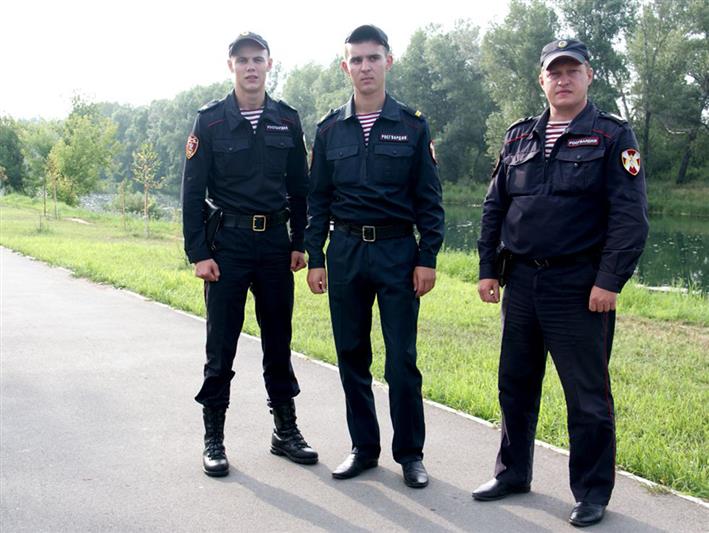 В Абакане сотрудники Росгвардии спасли утопавшую женщину