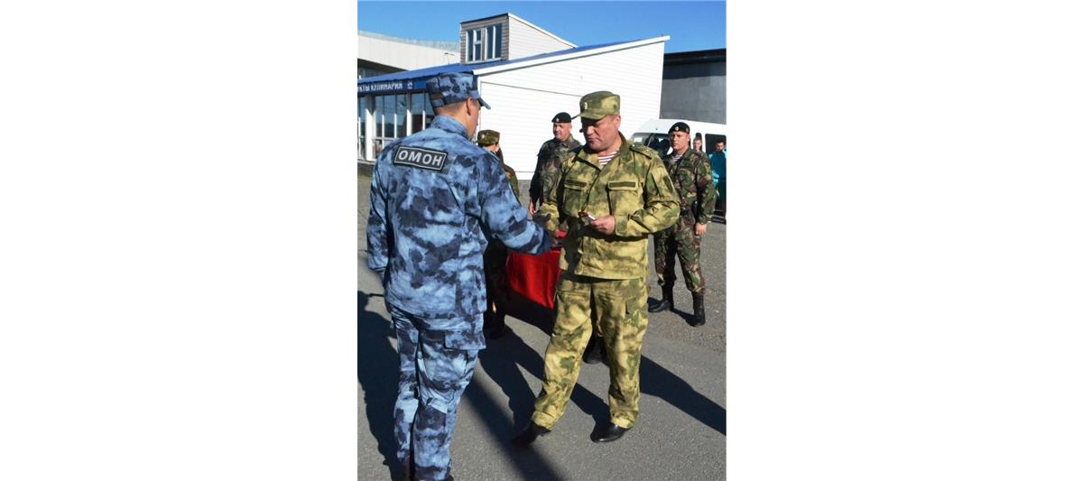 Вручены награды росгвардейцам Уральского округа, отличившимся в период проведения Чемпионата мира по футболу