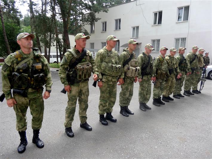 Белгородский СОБР вернулся из служебной командировки 