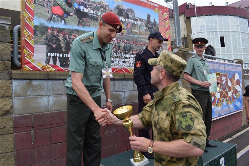 В Уфе состоялся чемпионат Приволжского округа Росгвардии по служебному биатлону