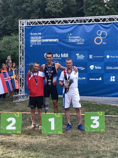 Ветеран Приволжского округа Росгвардии занял третье место на чемпионате Европы по паратриатлону