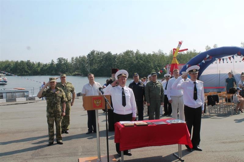 В морском отряде Уральского округа Росгвардии отпраздновали День ВМФ России