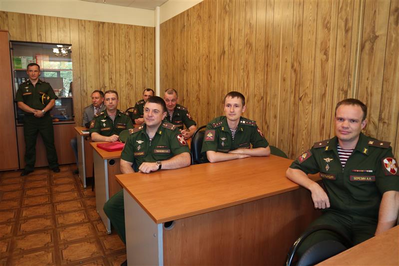 В Главном управлении Росгвардии по Московской области состоялись занятия со слушателями Военного университета Минобороны