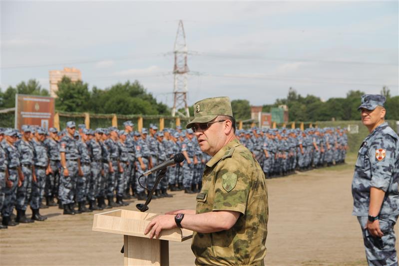 В Калининграде наградили росгвардейцев, обеспечивших безопасность Чемпионата мира по футболу FIFA 2018