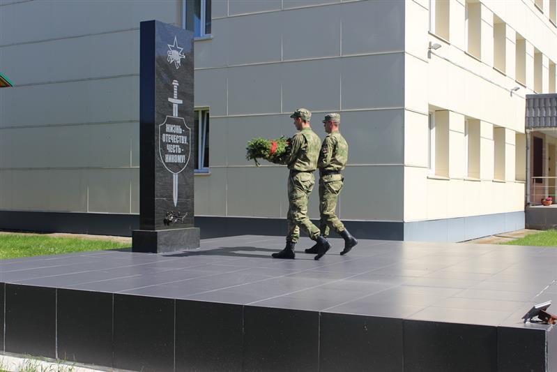Военнослужащие отряда специального назначения «Ратник» отметили 16-ю годовщину сформирования воинской части