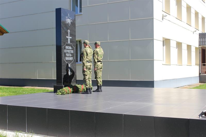 Военнослужащие отряда специального назначения «Ратник» отметили 16-ю годовщину сформирования воинской части