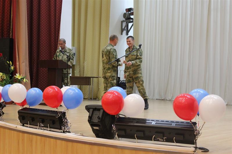 Военнослужащие отряда специального назначения «Ратник» отметили 16-ю годовщину сформирования воинской части
