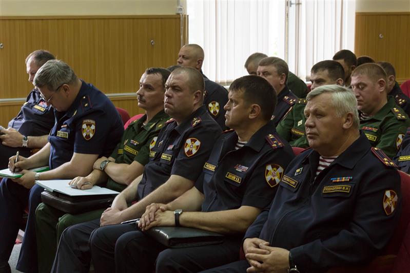 В Москве состоялся учебно-методический сбор руководящего состава Центрального округа Росгвардии