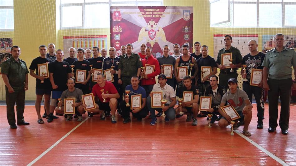 В Екатеринбурге состоялся Чемпионат Росгвардии по УрФО по комплексному единоборству