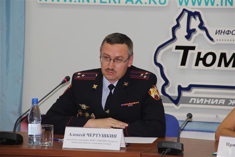 В агентствах «Интерфакс-Урал» и «Тюменская линия» состоялась пресс-конференция начальника Управления вневедомственной охраны Росгвардии по Тюменской области 
