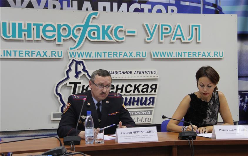 В агентствах «Интерфакс-Урал» и «Тюменская линия» состоялась пресс-конференция начальника Управления вневедомственной охраны Росгвардии по Тюменской области 