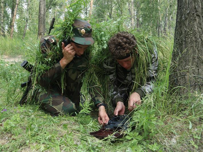 В Красноярском крае росгвардейцы организовали учебный сбор для будущих призывников