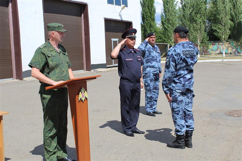 Оренбургские росгвардейцы вернулись в пункты постоянной дислокации