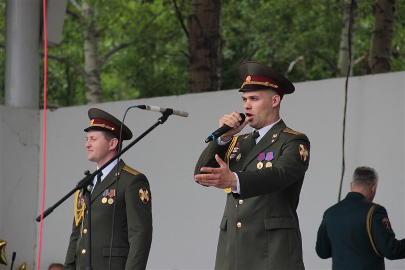 Ансамбль песни и пляски Центрального округа Росгвардии принял участие в гала-концерте XXI Всероссийского фестиваля народного творчества им. А.П. Аверкина