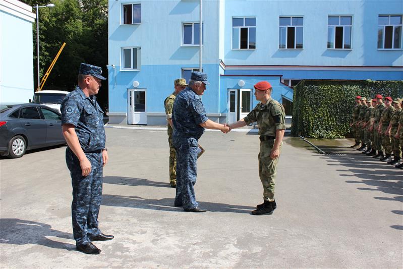 Представитель правительства Самарской области поблагодарил росгвардейцев за обеспечение правопорядка в период Чемпионата мира по футболу