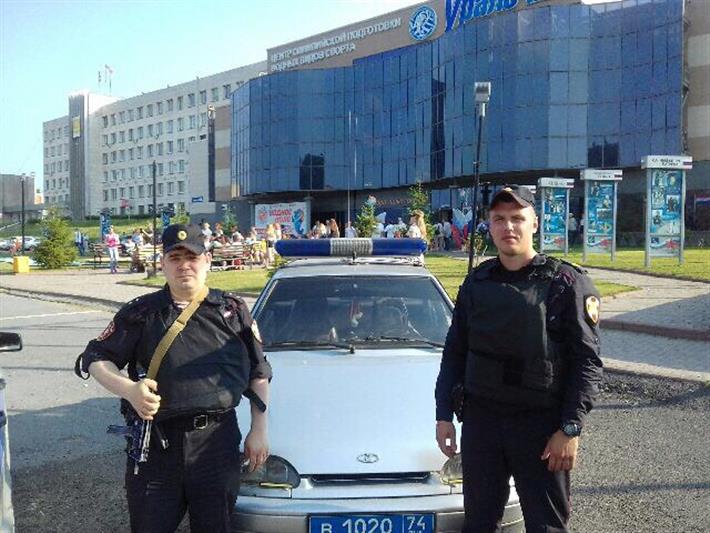 Росгвардейцы обеспечивают правопорядок  на международном Кубке губернатора Челябинской области по водному поло