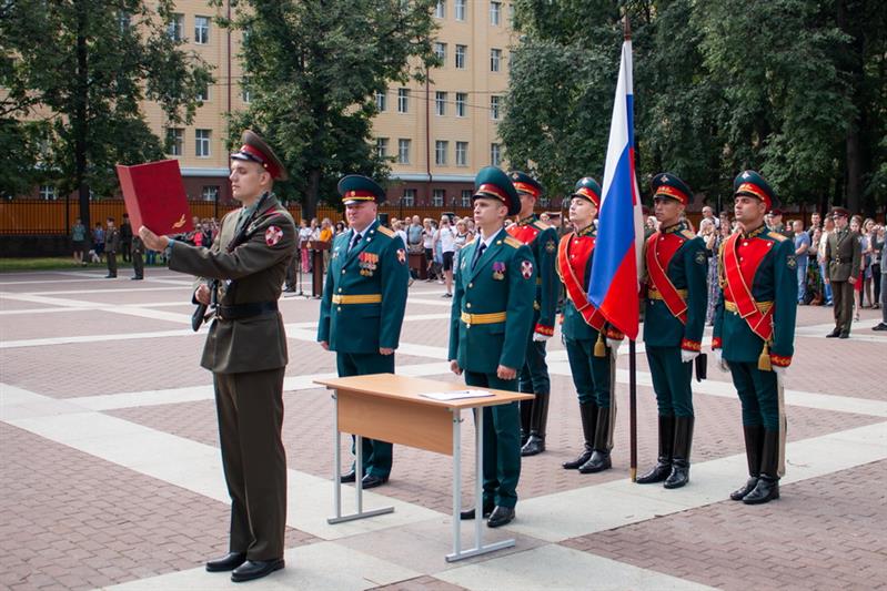 Новобранцы центральной войсковой комендатуры