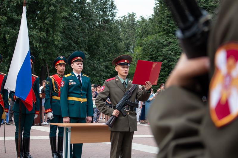 Новобранцы центральной войсковой комендатуры