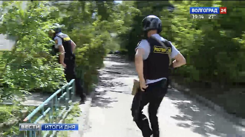 Волгоградское телевидение рассказало о служебных буднях сотрудников вневедомственной охраны (видео)