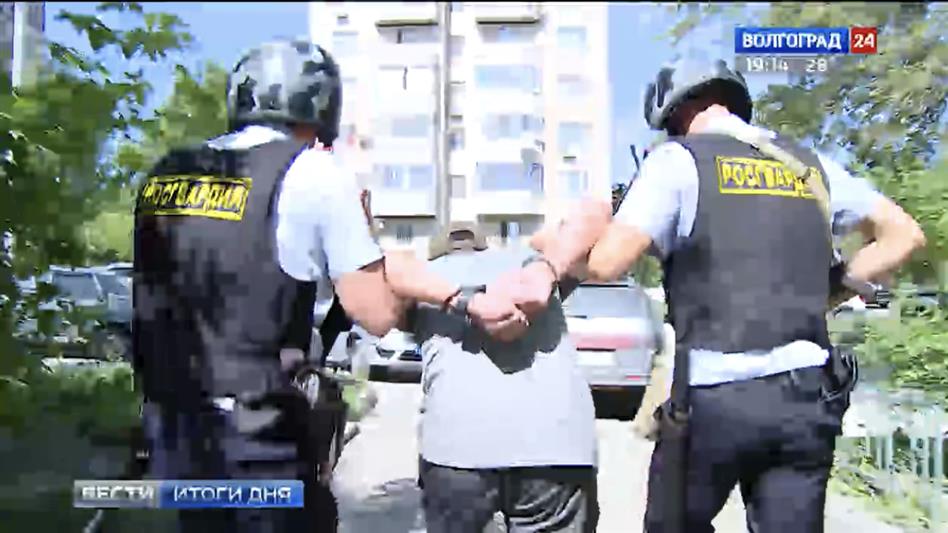 Волгоградское телевидение рассказало о служебных буднях сотрудников вневедомственной охраны (видео)