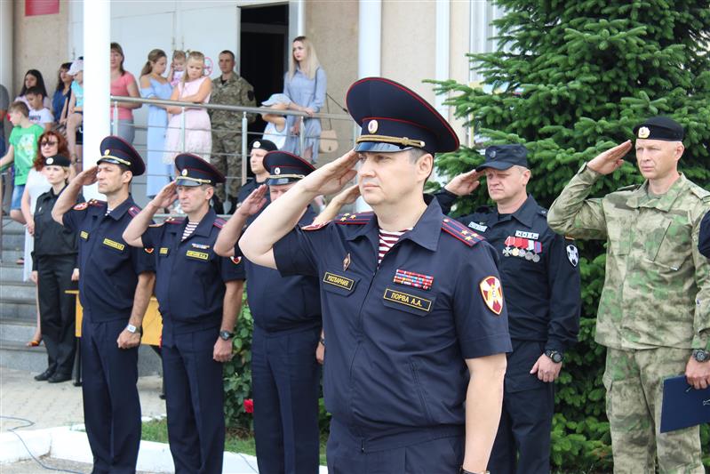 В майкопском ОМОН отметили 25-летие со дня сформирования отряда