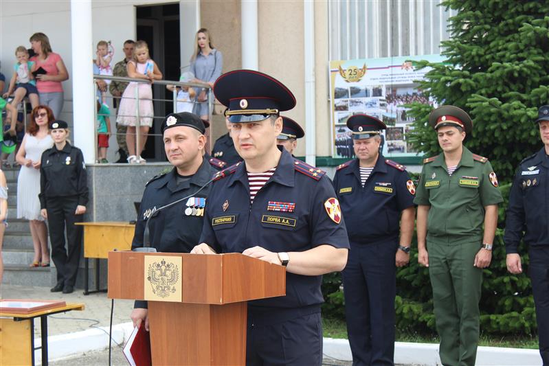 В майкопском ОМОН отметили 25-летие со дня сформирования отряда
