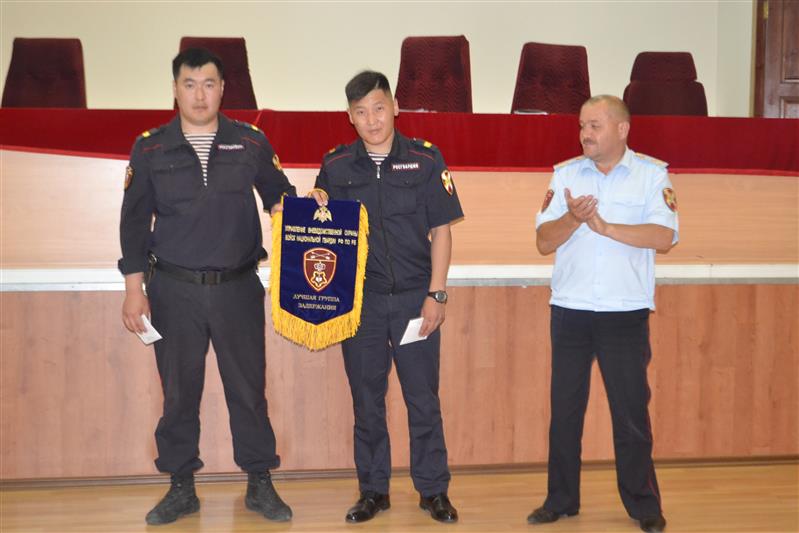 Определилась лучшая группа задержания вневедомственной охраны в Бурятии 