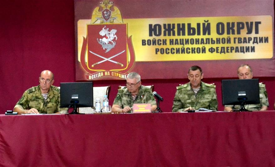 В Ростовской области состоялся учебно-методический сбор руководящего состава Южного округа Росгвардии