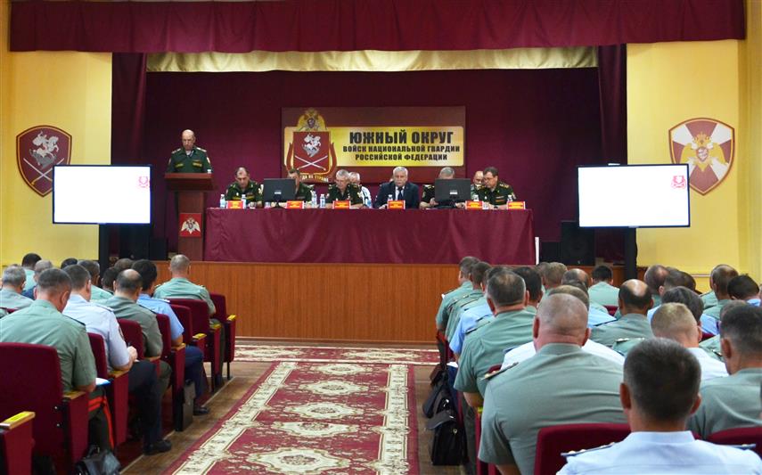 Подведены итоги служебно-боевой деятельности личного состава Южного округа Росгвардии за первую половину 2018 года