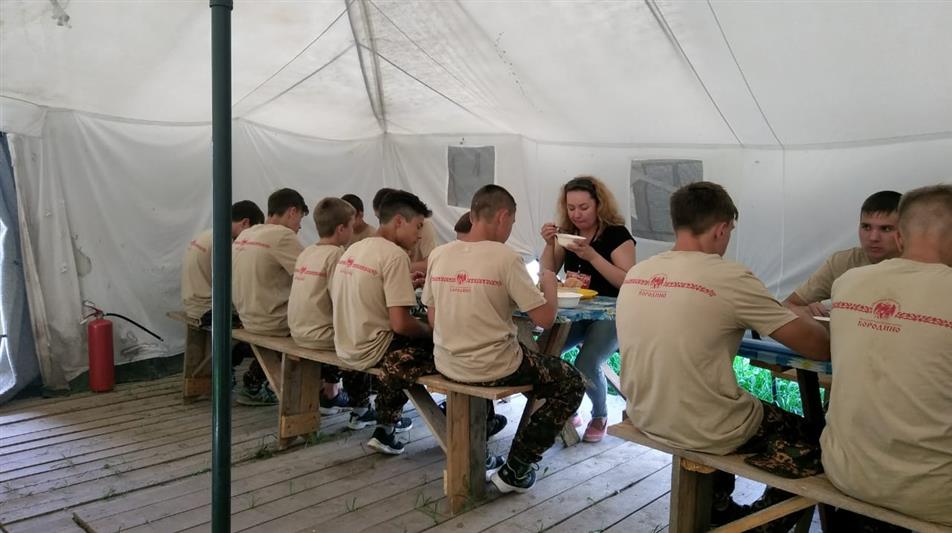 В Подмосковье открылась вторая смена военно-исторического лагеря «Бородино-2018»