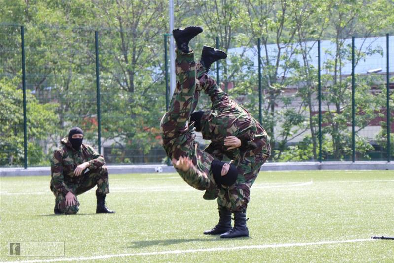 Росгвардейцы провели военно-патриотическое мероприятие для участников летнего лагеря «Восток» (фото,видео)